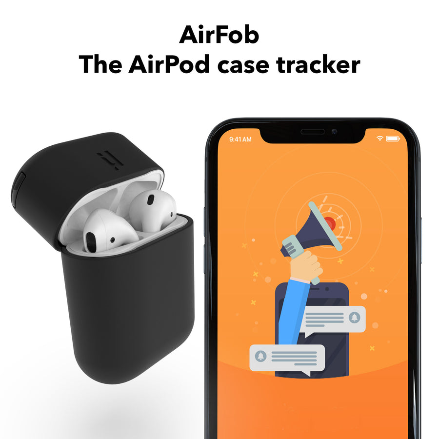 AirFob. The AirPods case tracker